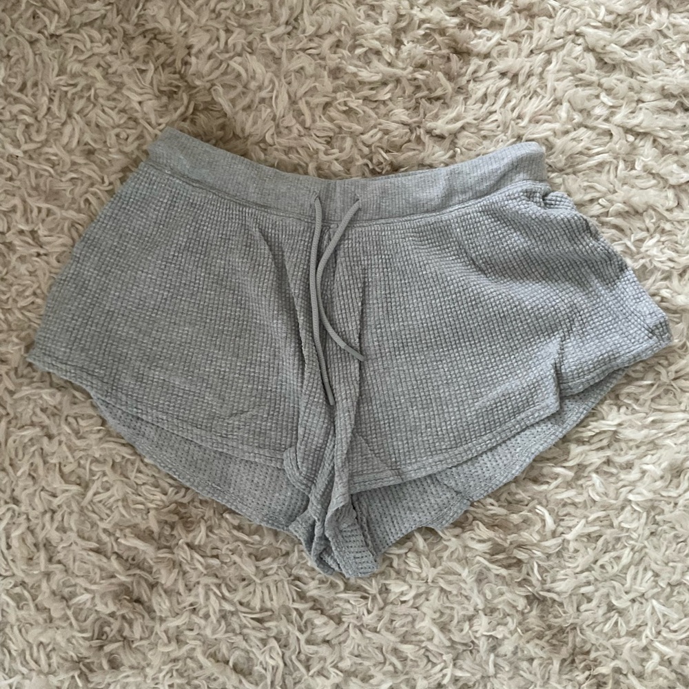 Aerie Light Gray Athletic Shorts